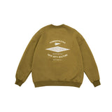 Unisex Hoodie Spring College Style Embroidery Casual Loose round Neck