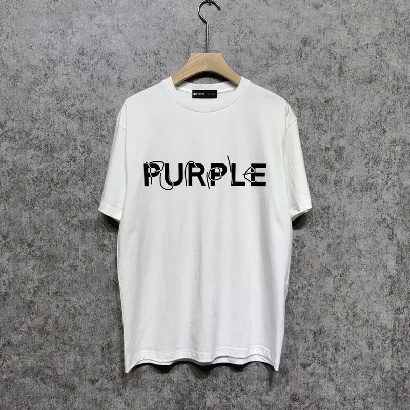 Purple Brand T Shirt Short Sleeve T-shirt Blouse