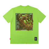 Men T Shirt Personalized Printed Short-Sleeved T-shirt Men and Women Ins Couple Loose Casual
