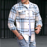 Men Jack Casual Loose Jacket Men's Clothing Print Coat