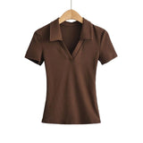 Women T-Shirt T-shirt Women's Short-Sleeved Women's Ins Top