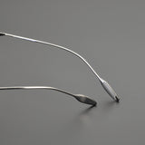 CHH Chrome Hearts Glasses Pure Titanium Ultra Light Wide Large Face Double Beam Myopia Glasses Frame