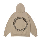 Men Hoodie Eyes Embroidered Hoodie Men