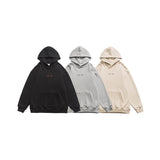 Unisex Hoodie Fashion Brand Couple Loose Hooded Sweater Men's and Women's High Sense