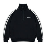 Men Hoodie Sports Stand Collar Sweater Men's Pullover Spring and Autumn