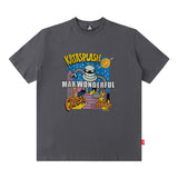 Men T Shirt Short Sleeve T-shirt Men and Women Loose