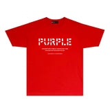 Purple Brand T Shirt Short Sleeve T-shirt Blouse