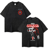 One Band And Rock Band Music Tour Washed T-shirts