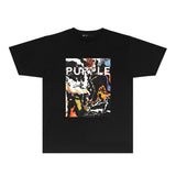 Purple Brand T Shirt Short Sleeve T-shirt Blouse