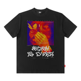 Men T Shirt Men's Loose Printed Fashion Brand Men's Summer T-shirt