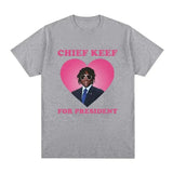 Chief Keef T Shirt Rapper Chef Keef für Präsident Drucken T-Shirt