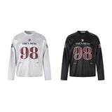 Unisex long-sleeved shirt autumloosesatinsweatshirts