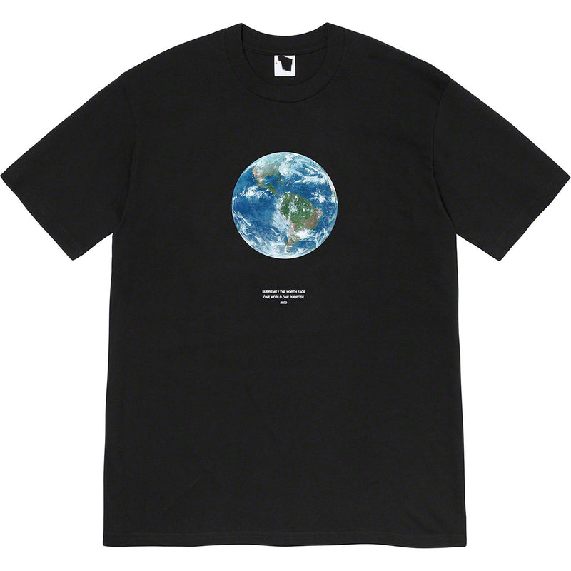 Men T-shirts 20SS One World Tee One Earth Charity Printed Short Sleeve T-Shirt Pure Cotton