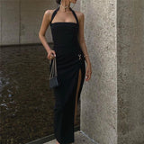 Women Dresses Split Dress Autumn Dress