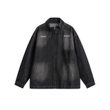 Unisex Sweater Autumn Vintage Denim Jacket
