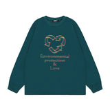 Men Long Sleeve Shirt Trendy Brand Long Sleeve Bottoming T-shirt Men and Women Retro