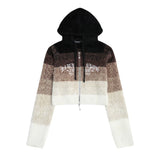 Women Sweater Short Hood Knitwear Women's Casual Sweater