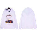 Palm Angle Hoodie Palm Angels Palm Coconut Hooded Sweater Men and Women Loose