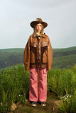 Unisex Jacket Autumn Three-Color Stitching Pu Coat Women's Clothing