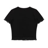 Women T-shirt Short-Sleeved T-shirt Women's Summer Printed round Neck
