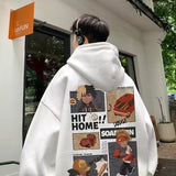 Men Hoodie Hooded Sweater Men's Autumn Fashion Brand High Street Coat
