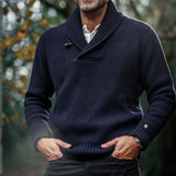 Men Sweater Knitted Sweater Coat Men's Clothing Men's Top