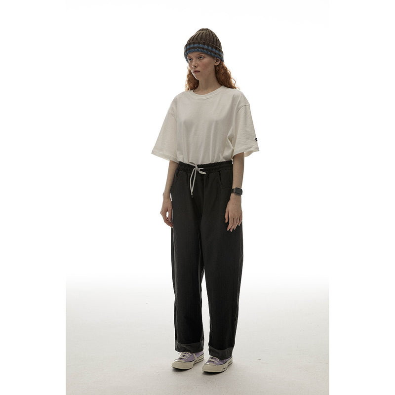 Unisex Sweatpants Retro Loose Casual Pants for Men and Women