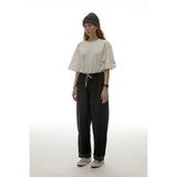 Unisex Sweatpants Retro Loose Casual Pants for Men and Women