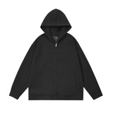 Men Hoodie Hooded Cardigan Sweater Men Spring and Autumn Leisure Baggy Coat