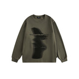 Unisex Jacket Autumn Printed Sweater