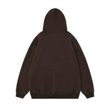 Men Hoodie Five-Pointed Star Embroidered Sweater Men's Long Sleeve Loose