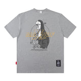 Men T Shirt T-shirt Men's and Women's Short Sleeve Loose Couple Outfit High Street
