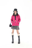 Unisex Jacket Fall Color-Blocking Zip Jacket Women's