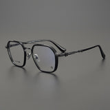 CHH Chrome Hearts Glasses Collector's Edition Double Beam Large Frame Ultra Light Pure Titanium Glasses Frame