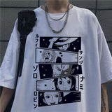 Woman Cotton Tshirt Anime One Piece Luffy