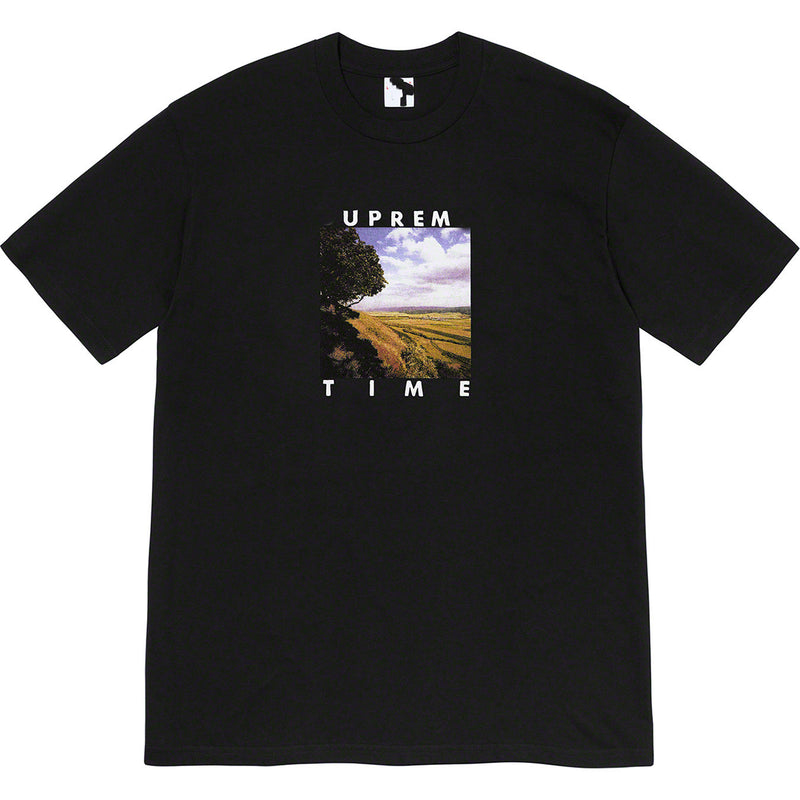 Mens T-shirts 20SS Time Country Oil Painting Landscape Pattern Printing Short Sleeves