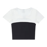 Women T-shirt Printed Vest Summer Slim Fit Camisole Short Sleeve