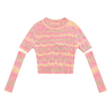 Women Sweater Women's Spring and Autumn Slim Fit Short Sweater