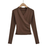 Women T-Shirt Bottoming Shirt Women's Autumn and Winter Clothing T-shirt Top