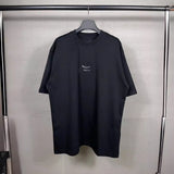 Men T-shirts Classic LOGO Hot Diamond Short Sleeve T-Shirt Short Sleeve Loose Casual