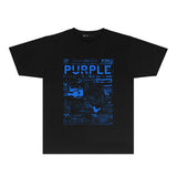 Purple Brand T Shirt Short Sleeve T-shirt Blouse