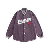 Unisex Jacket Fall Letter Print Jacket Women's Clothing