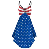 National Flag Day Dress Summer Dress Digital Printing Leisure