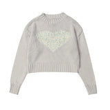 Women Sweater Short Sweater for Girls Autumn Casual Long Sleeve