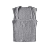 Women Camisole Amoi Cashmere Texture Vest