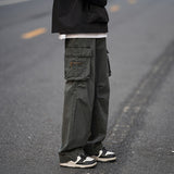 Men Sweatpants Men Spring and Autumn Fashion Brand Baggy Straight Trousers Casual