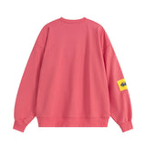 Men Hoodie Loose Casual Long Sleeves round-Neck Sweater