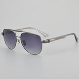 Chrome Hearts Sunglasses Simple Light Titanium Double Beam Retro Sunglasses