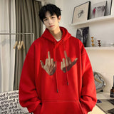 Men Hoodie Hooded Sweater Men Spring and Autumn Fashion Brand Loose Casual