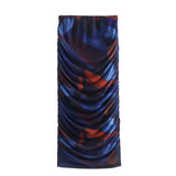 Women Skirt Autumn Printing Silk Net Printing Silk Net Skirt Suit